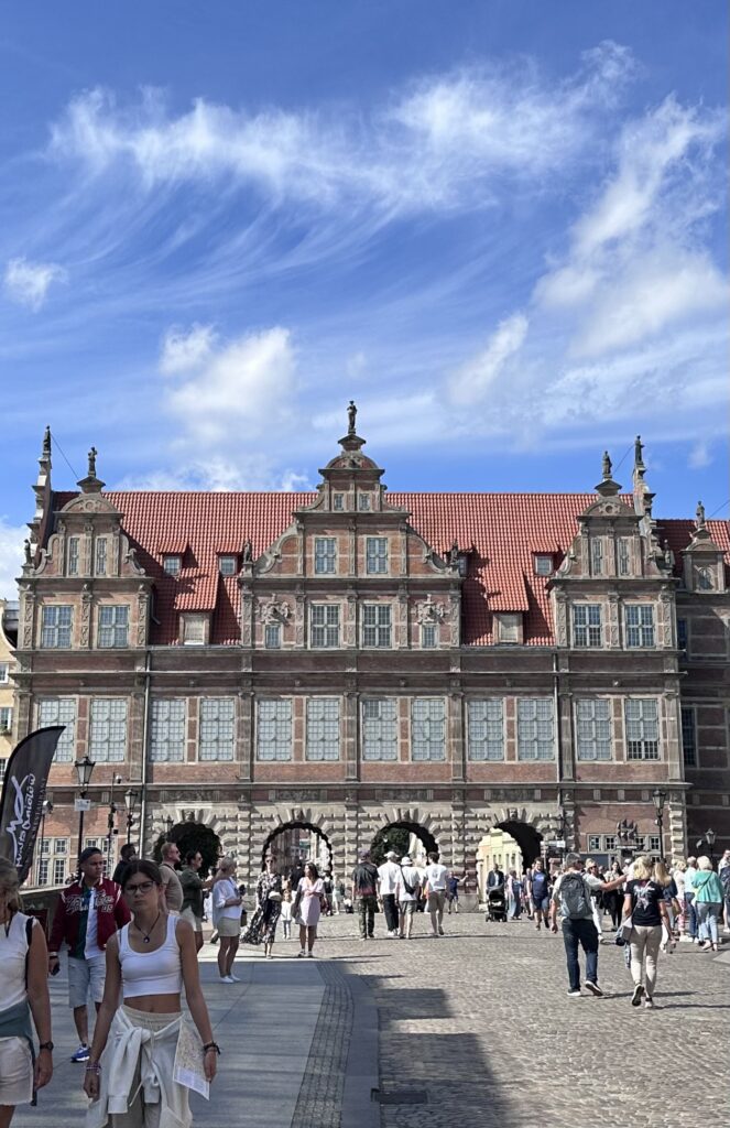 Green Gate in Gdansk Poland