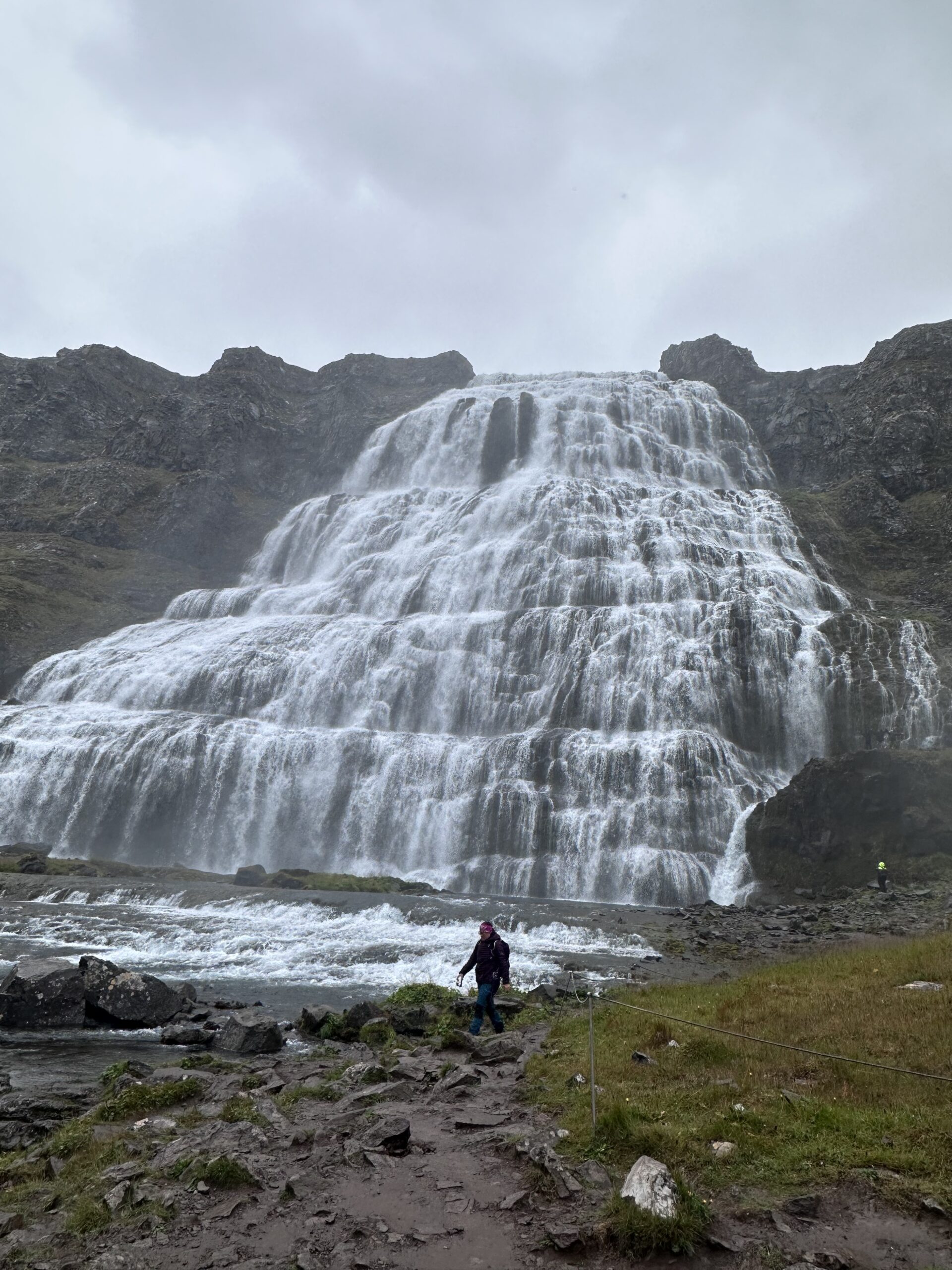 Top Tier of Dynjandi Waterfall