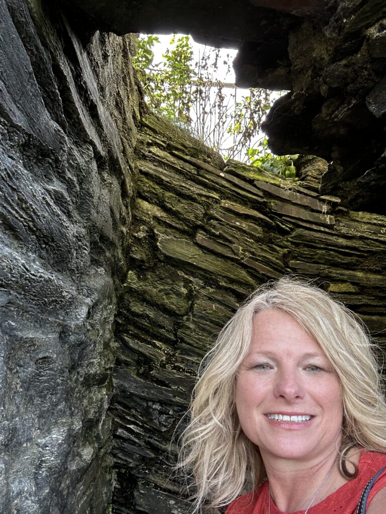 Trina in Tintagel Castle